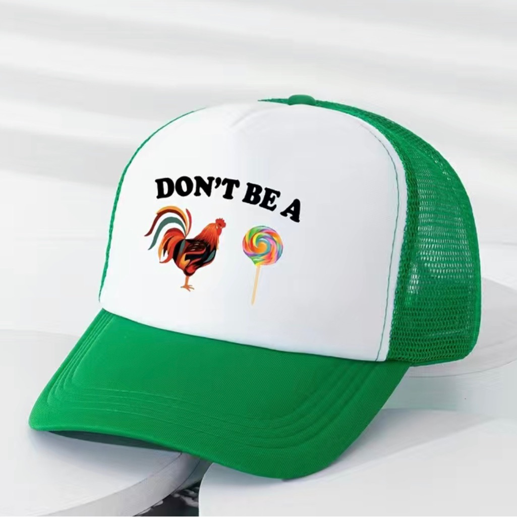 Green And White Baseball Cap Green And White Baseball Cap
